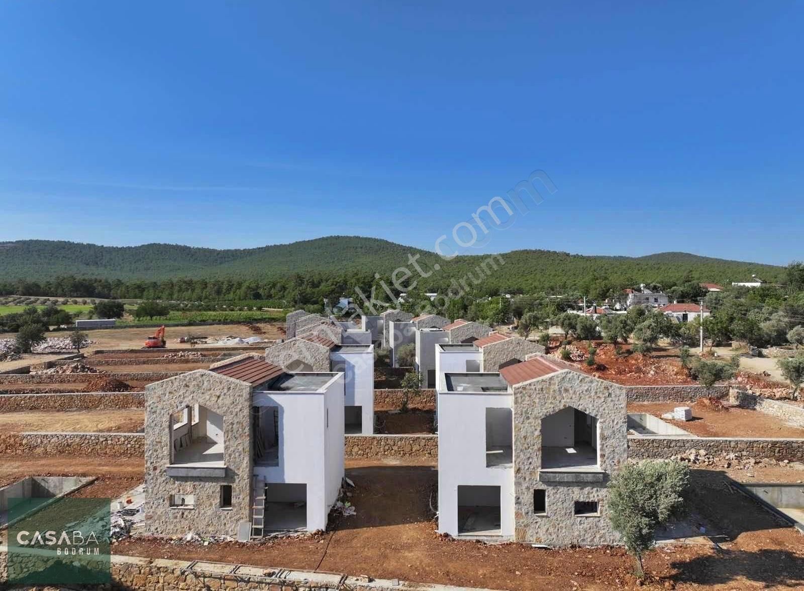 Bodrum Çamlık 1 Dönüm Arsa Paylı 4+1 Satılık Villa - Görsel 6