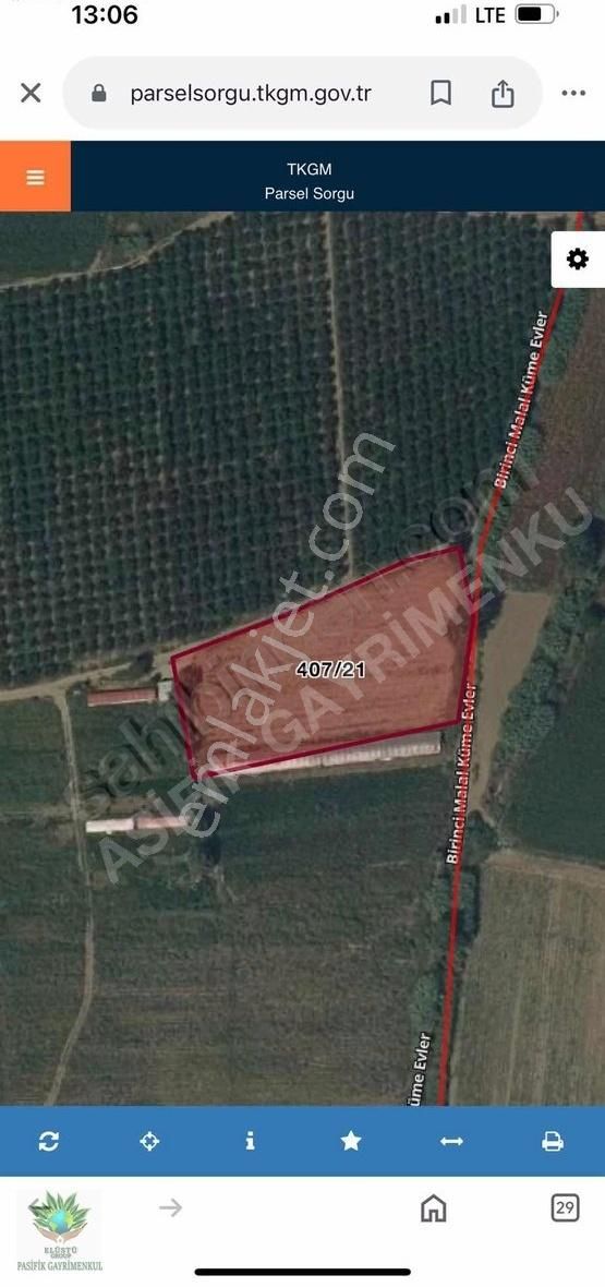 Bayındır Sadıkpaşa Satılık Tarla Pasifik'ten Bayındır Sadıkpaşa' Da 4750 M² Tek Tapu Arazi