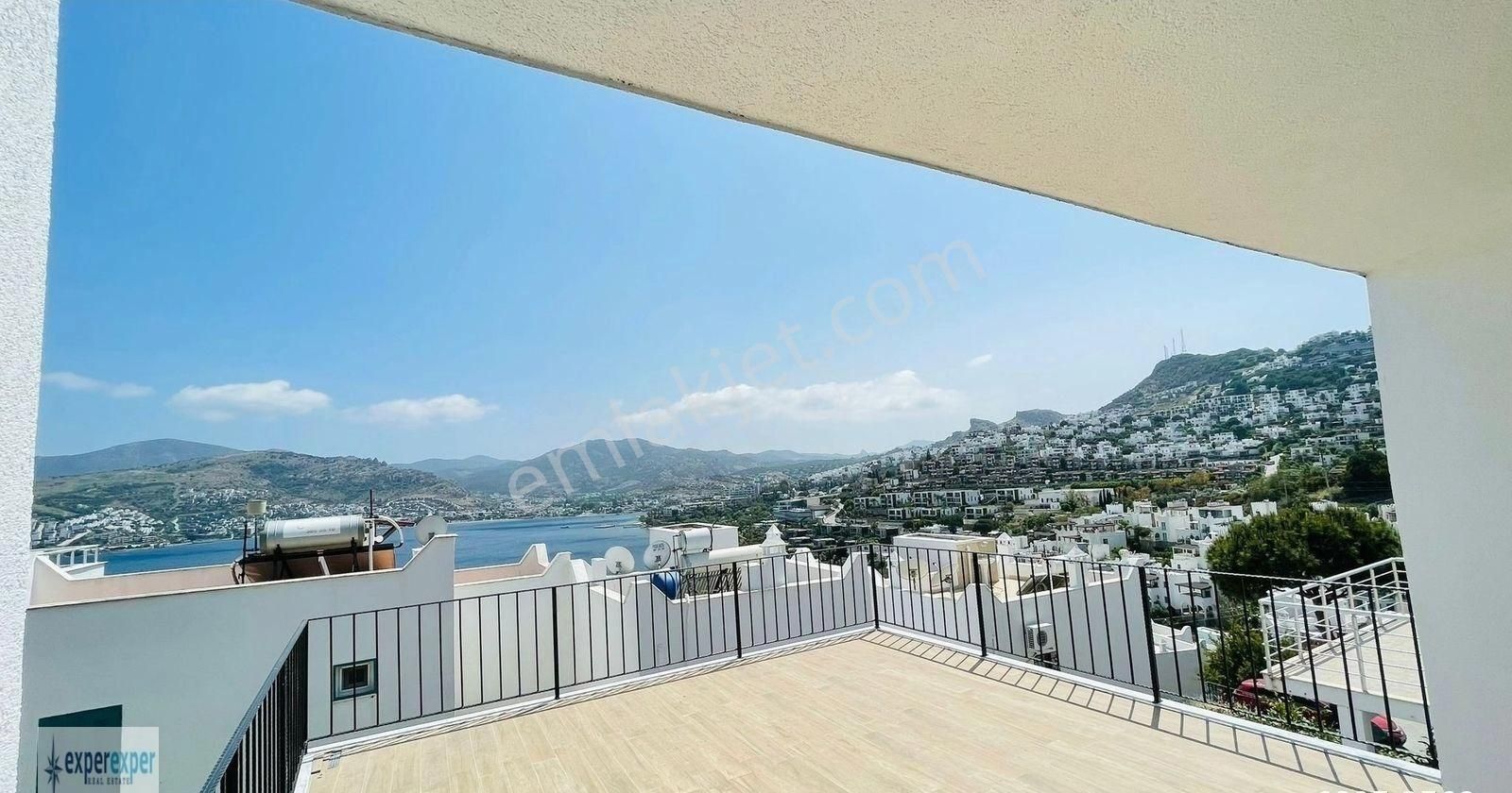 Bodrum Gündoğan Kiralık Villa Gundogan Sıfır Esyali Kum Plajli Sitede 110 Gün Kiralık Villa