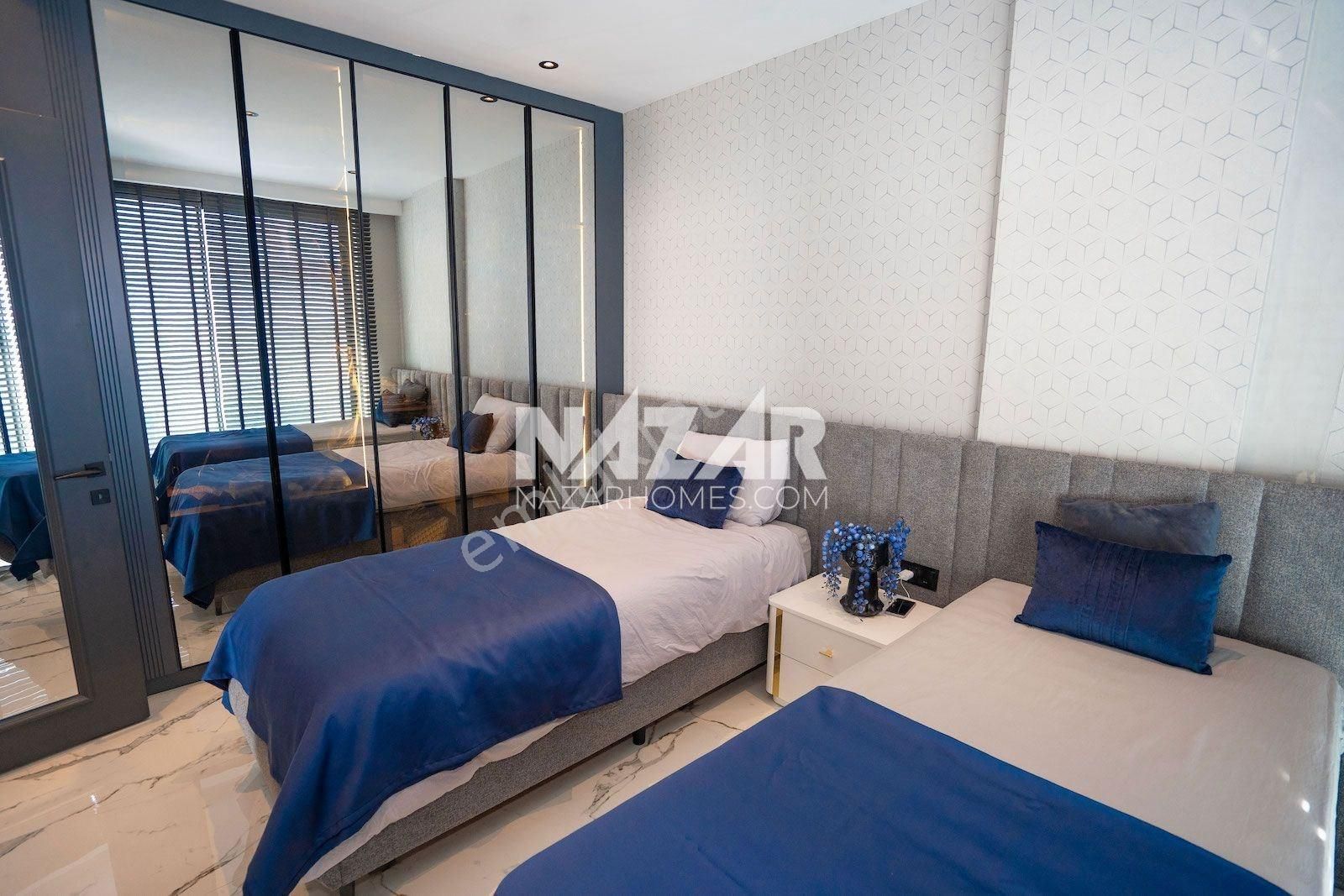 Alanya Kestel’de Denize Sıfır Satılık 2+1 Eşyalı Daire - Görsel 27