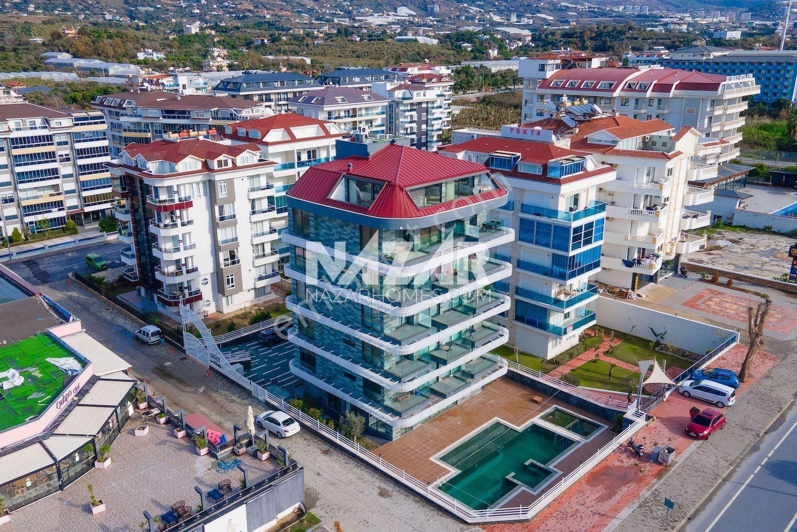 Alanya Kestel’de Denize Sıfır Satılık 2+1 Eşyalı Daire - Görsel 30