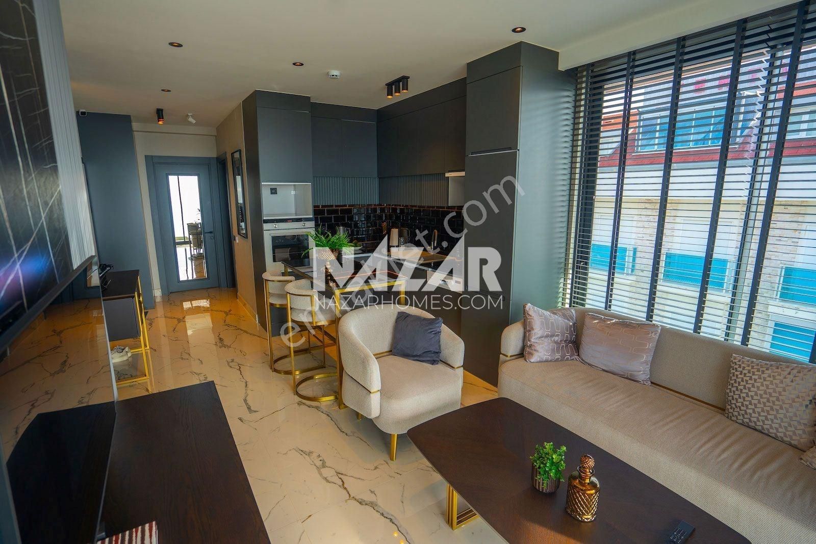 Alanya Kestel’de Denize Sıfır Satılık 2+1 Eşyalı Daire - Görsel 21