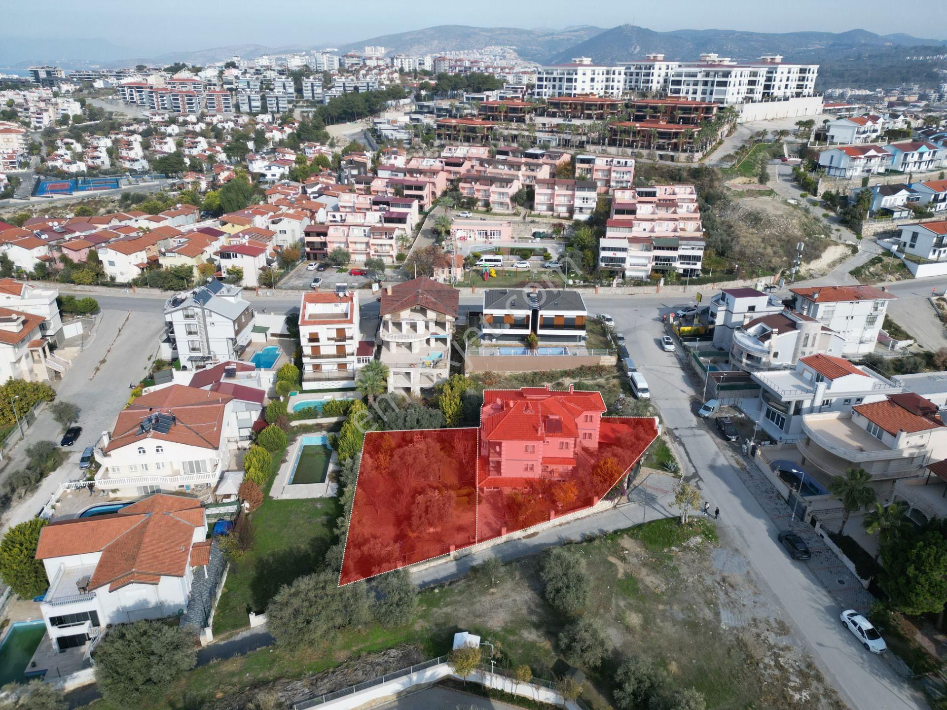 Kuşadası Kadınlar Denizi Satılık Villa Kadınlar Denizi Mevkii Villa Ve Bitişik Nizam Arsası İle Satışta!!!