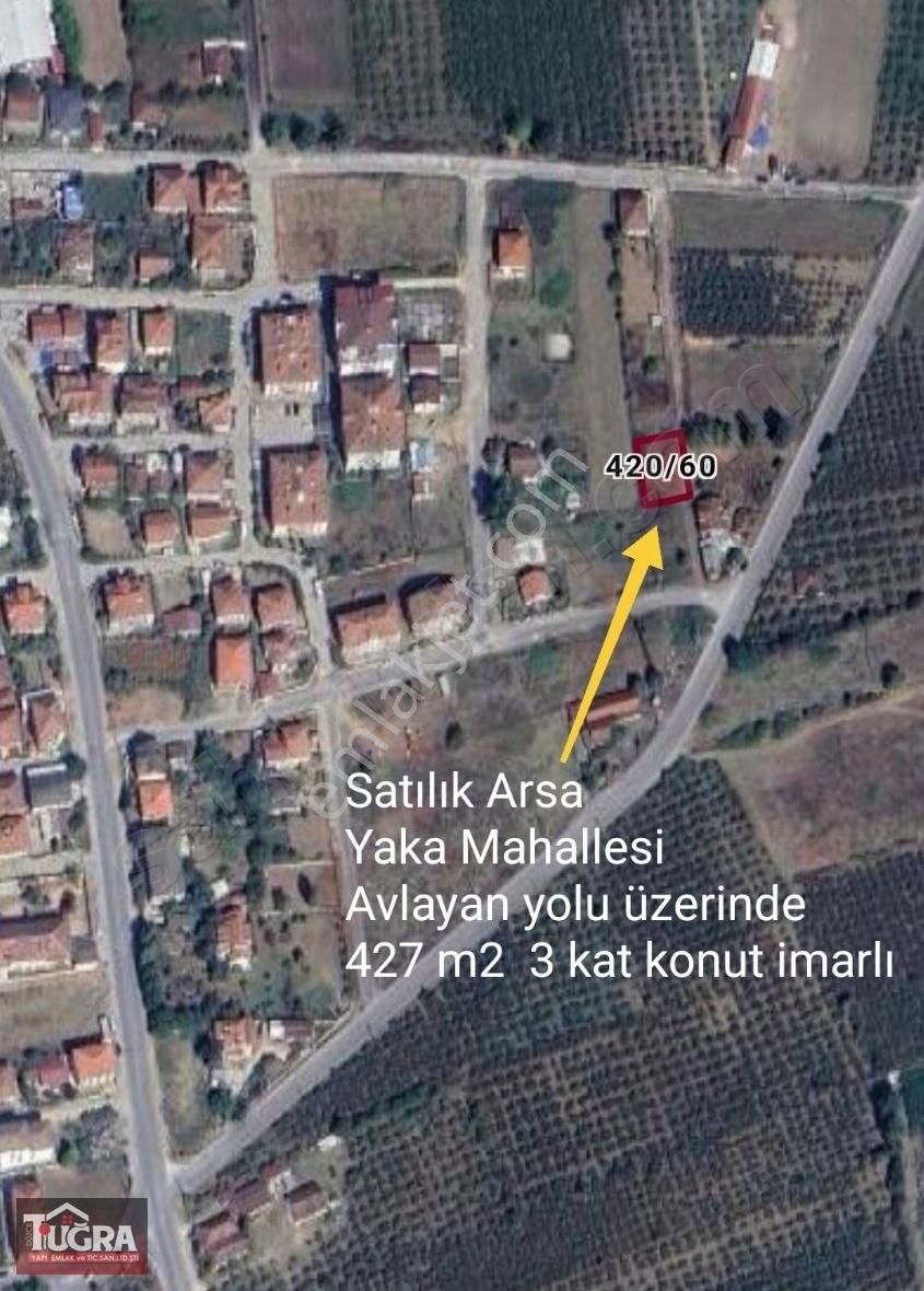 Cumayeri Yaka Satılık Konut İmarlı Acil Satılık Arsa 427 M2