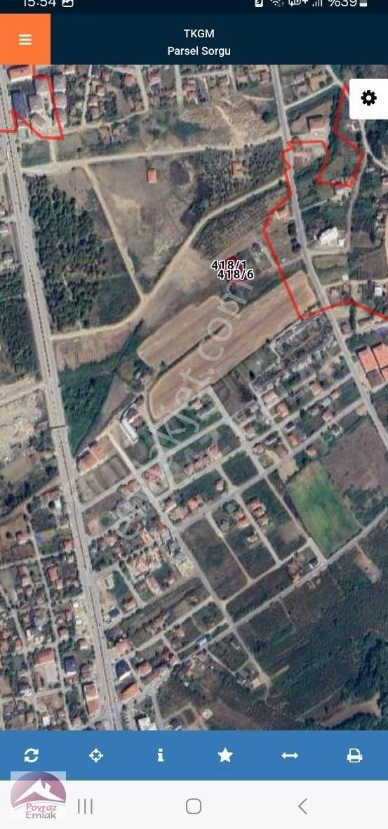 Cumayeri Çevrik Satılık Konut İmarlı Poyraz Emlaktan Satılık Arsa 500m2