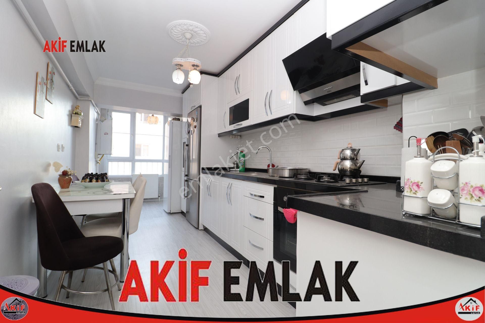 Etimesgut Atakent Satılık Daire Akif'ten Atakentte 3+1 Arakat G/b Cephe Ful Yapılı Satılık Daire