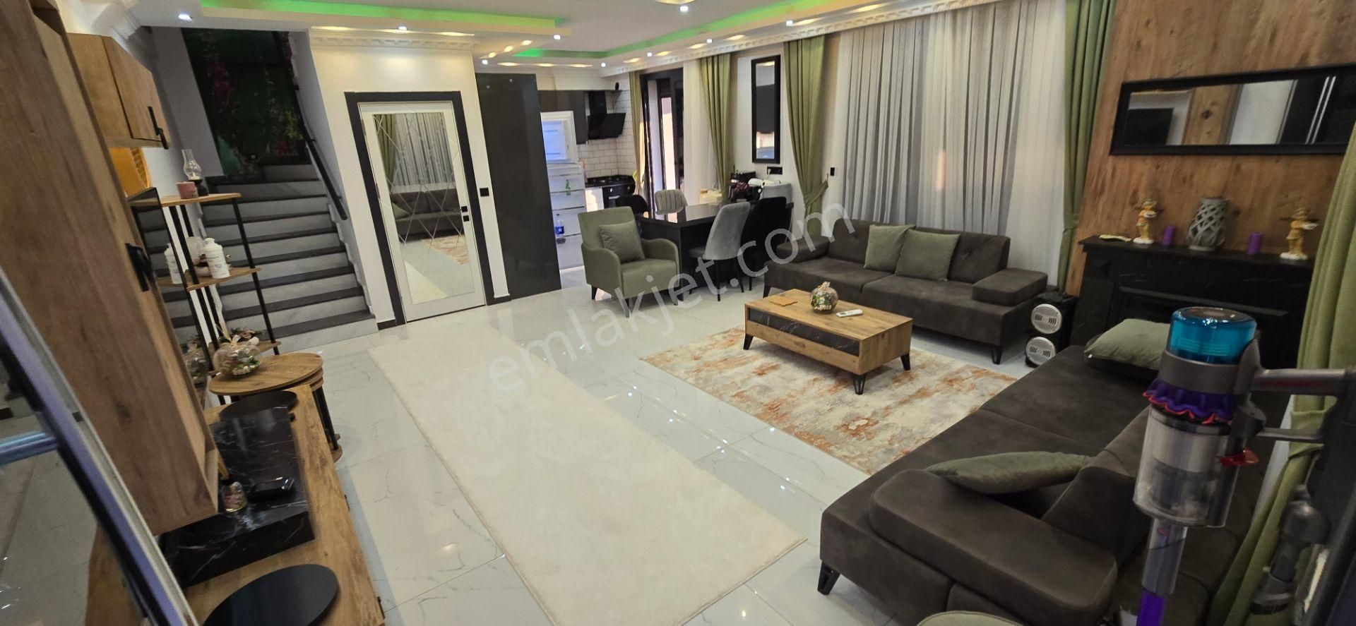 Didim Efeler De Satılık 3+1 Ful Eşyalı Açılır Kapanır Kış Bahçeli Ve Teraslı Villa - Görsel 23