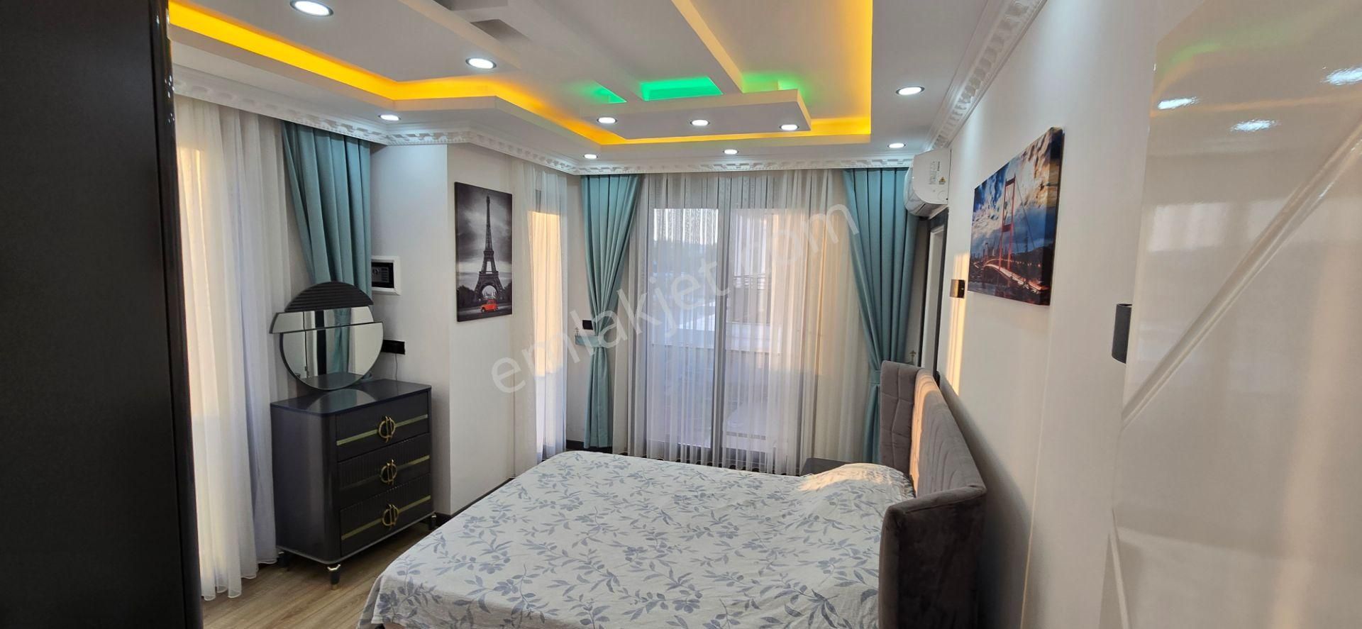 Didim Efeler De Satılık 3+1 Ful Eşyalı Açılır Kapanır Kış Bahçeli Ve Teraslı Villa - Görsel 20