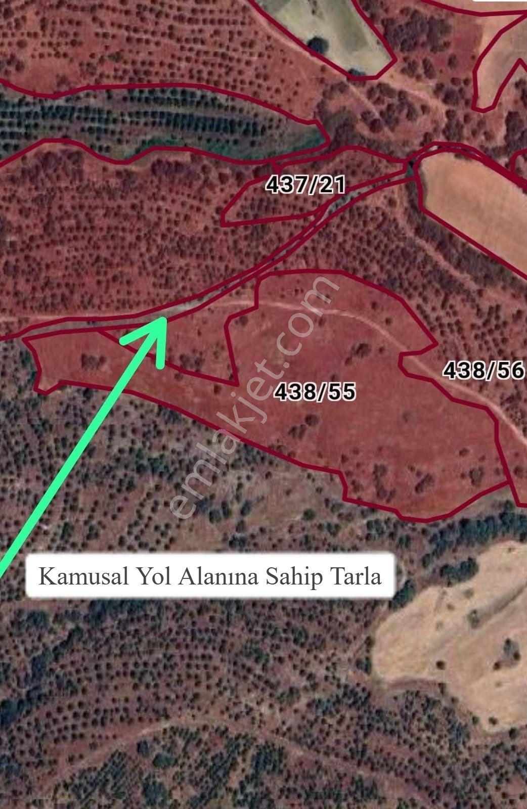 Eşme Yeleğen Bld. (Hürriyet) Satılık Tarla Uşak Eşme Yeleğen Kasabasında 22183m2 Satılık Tarla