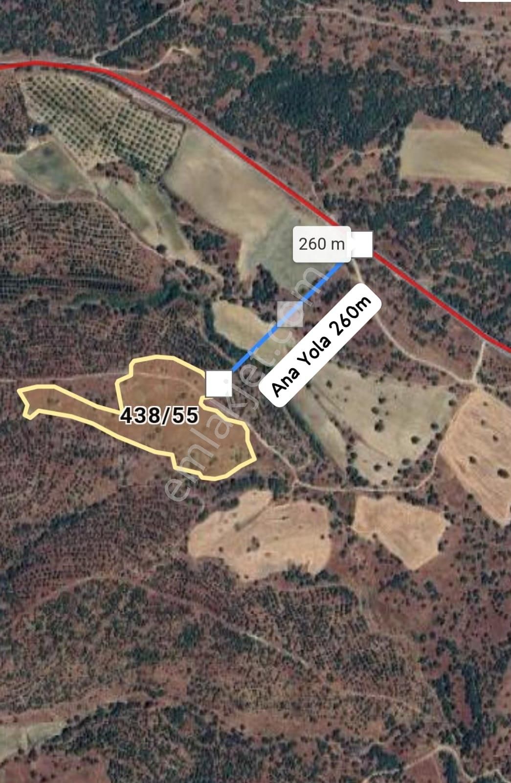 Uşak Eşme Yeleğen Kasabasında 22183m2 Satılık Tarla - Görsel 8