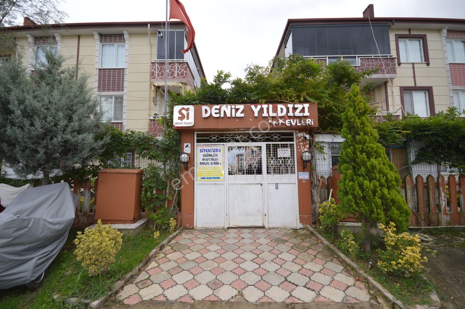 Karasu Yalı Satılık Daire Havuzlu Güvenlikli Sitede 1+1 Doğalgazlı Yazlık