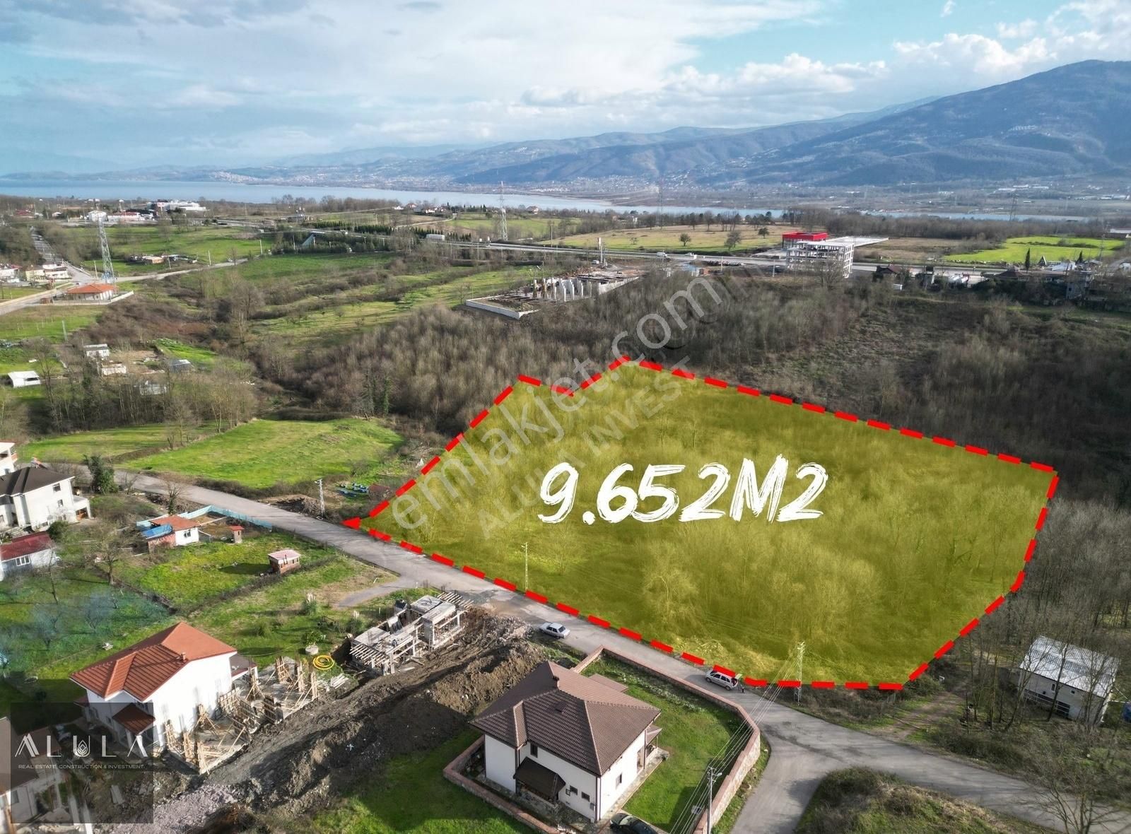 Kartepe Uzuntarla Satılık Tarla Alula Gayrimenkul'den Kartepe Uzuntarla'da 9.652m2 Tarla