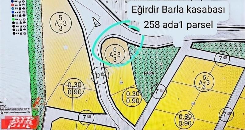 Eğirdir Barla Köyü (Camikebir) Satılık Konut İmarlı Satlık Arsa Kupon Kupon Barla Eğridir Isparta