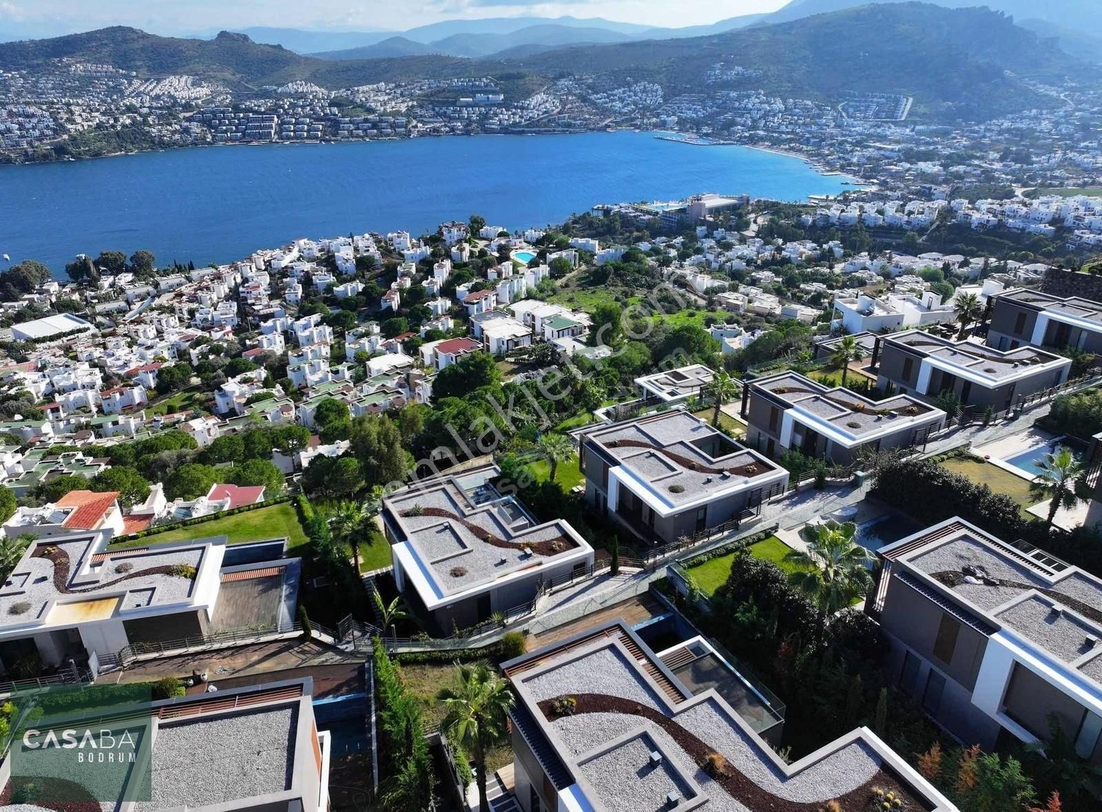 Bodrum Gündoğan Satılık Villa Gündoğan Koyu Satılık 4+1 Deniz Manzaralı Tam Müstakil Villa