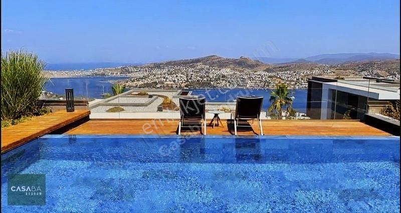 Gündoğan Koyu Satılık 4+1 Deniz Manzaralı Tam Müstakil Villa - Görsel 19