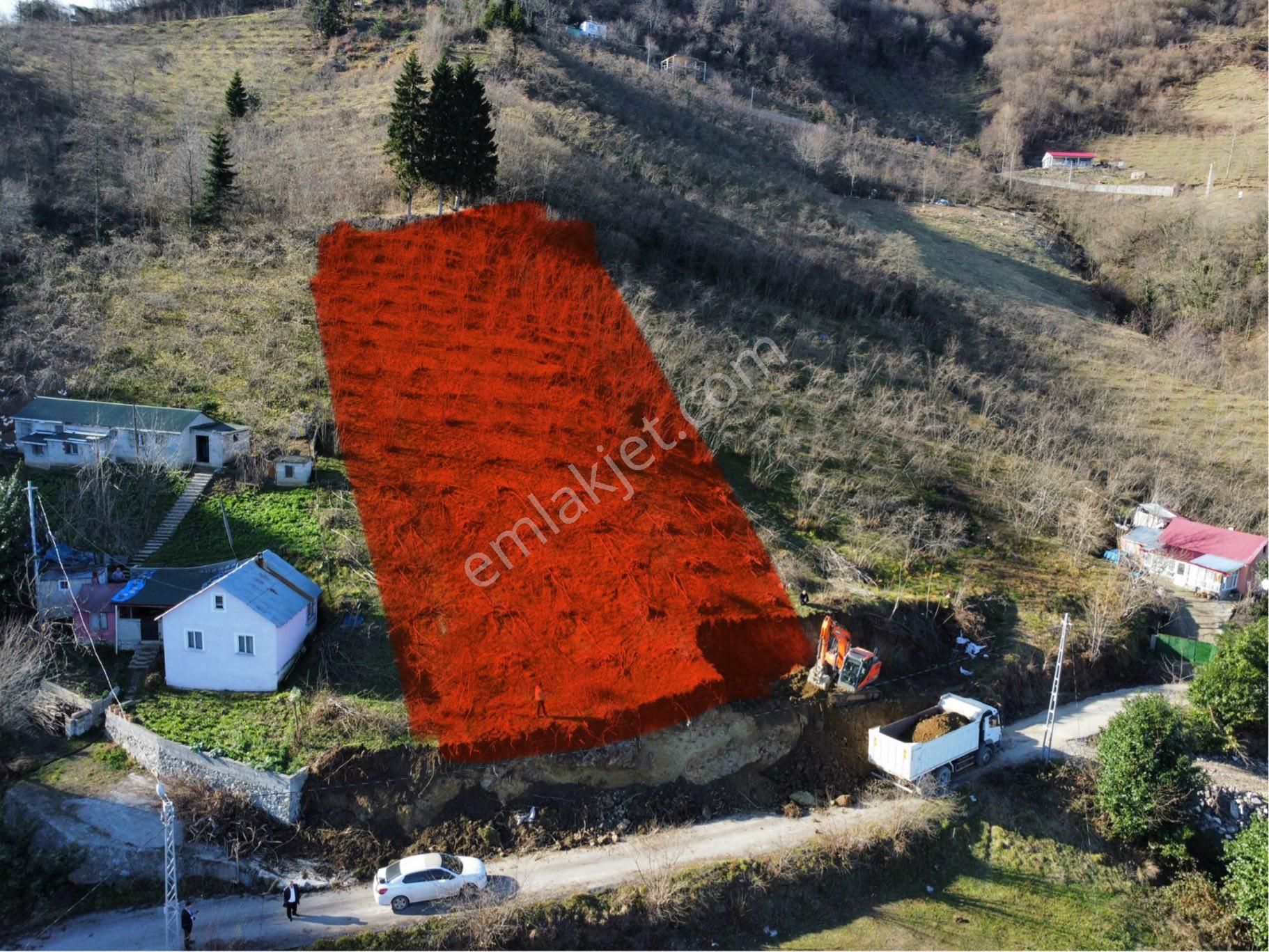 Ortahisar Akoluk Satılık Villa İmarlı Trabzon Akolukta Satılık 2 Dönüm Arazi Araç Takas Mevcut