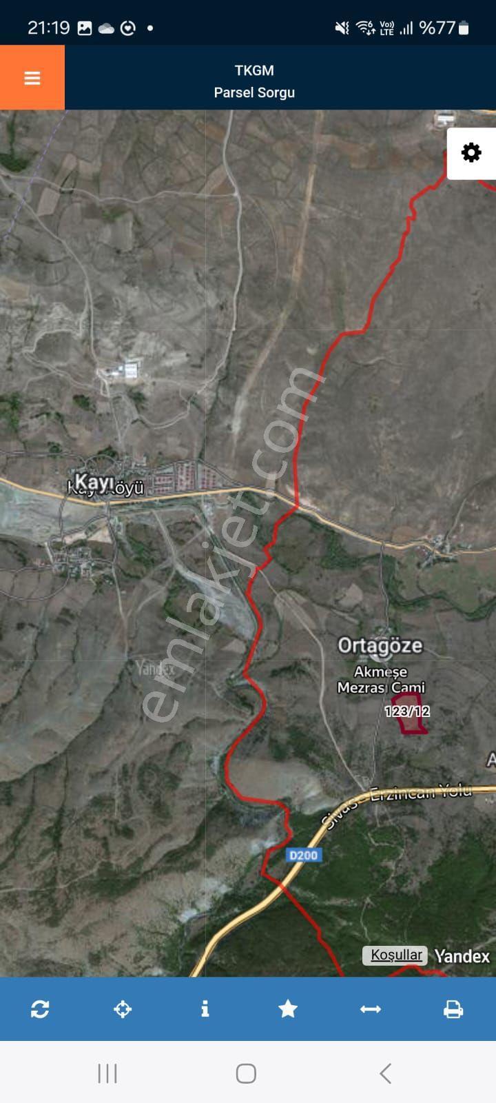 Refahiye De 27.509 M2 Kayı Villalarına Yakındır Villa Yapımına Uygundur - Görsel 7