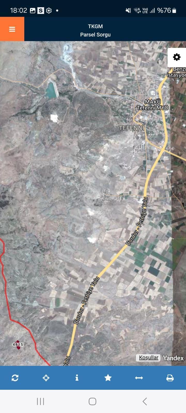 Burdur Fethiye Yoluna Yakın Tarla - Görsel 7