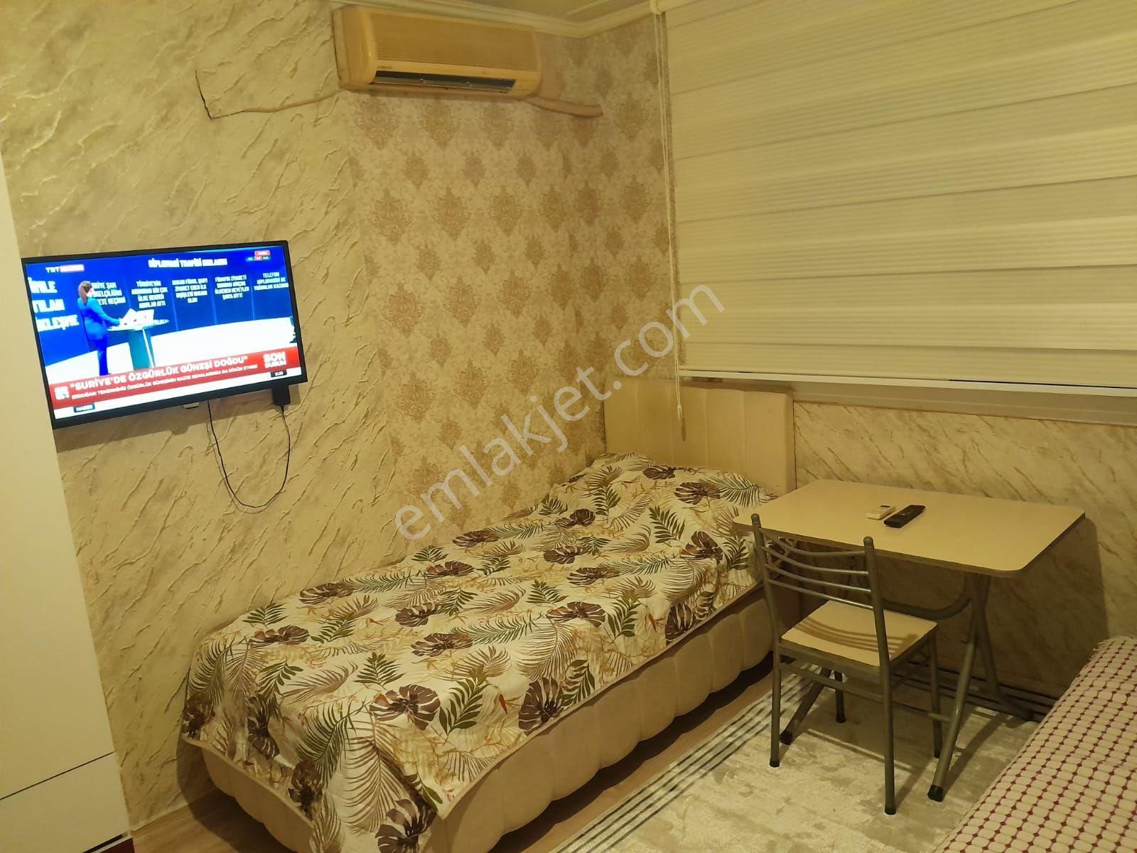 Çukurova Beyazevler Kiralık Daire Beyaz Evler Mahallesi Eşyalı Daire 1+0