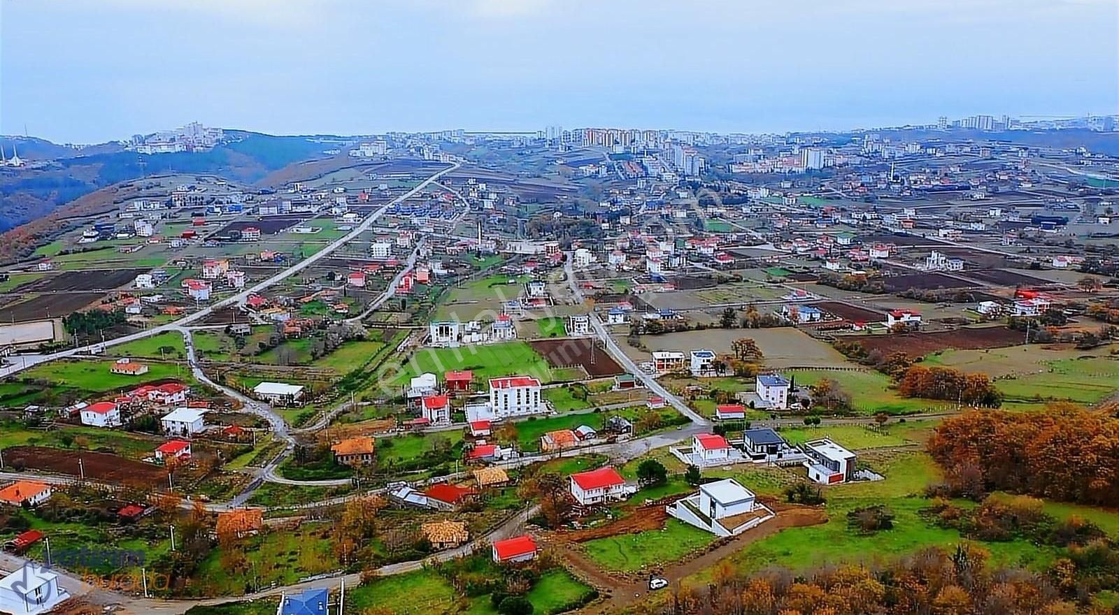 Atakum Büyükoyumca Satılık Villa İmarlı Atakum Büyükoyumca'da Panoramik Deniz Manzaralı Arsa