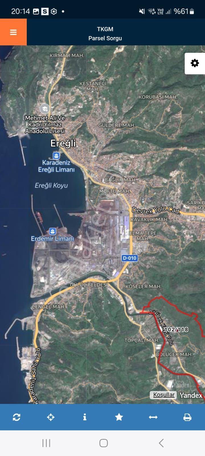 Karadeniz Ereğli Bölücekte Anayola Yakın İmarlı Arazi - Görsel 7