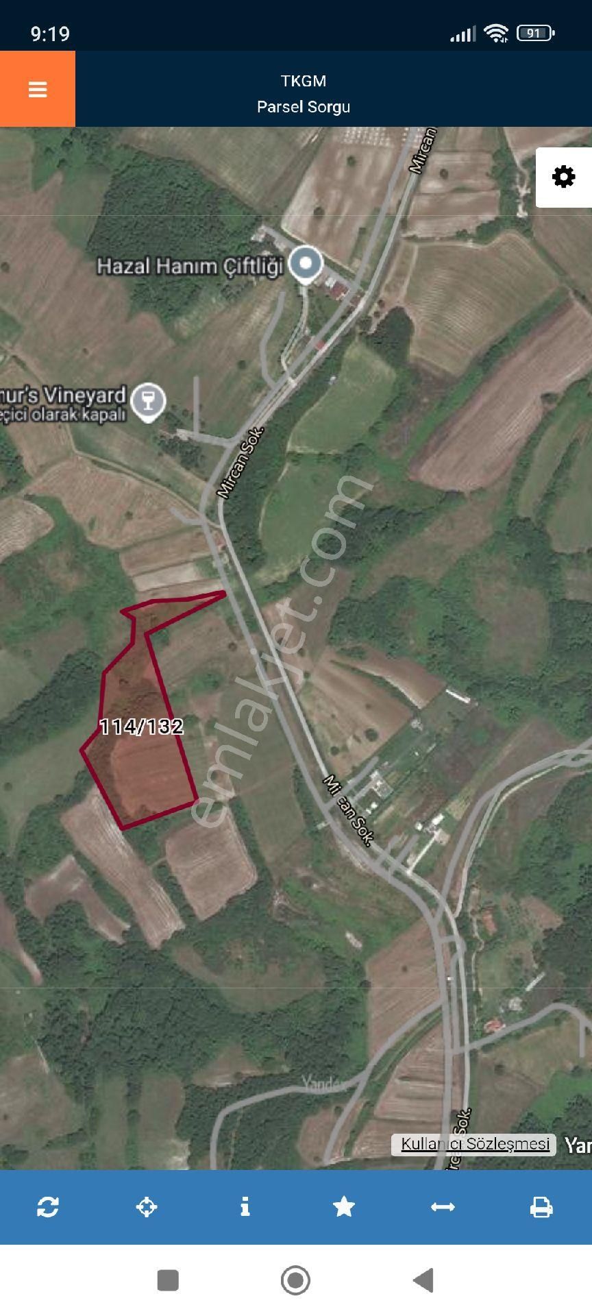 İstanbul Çatalca Celepköy Satılık 1332 Metre Tarla - Görsel 2