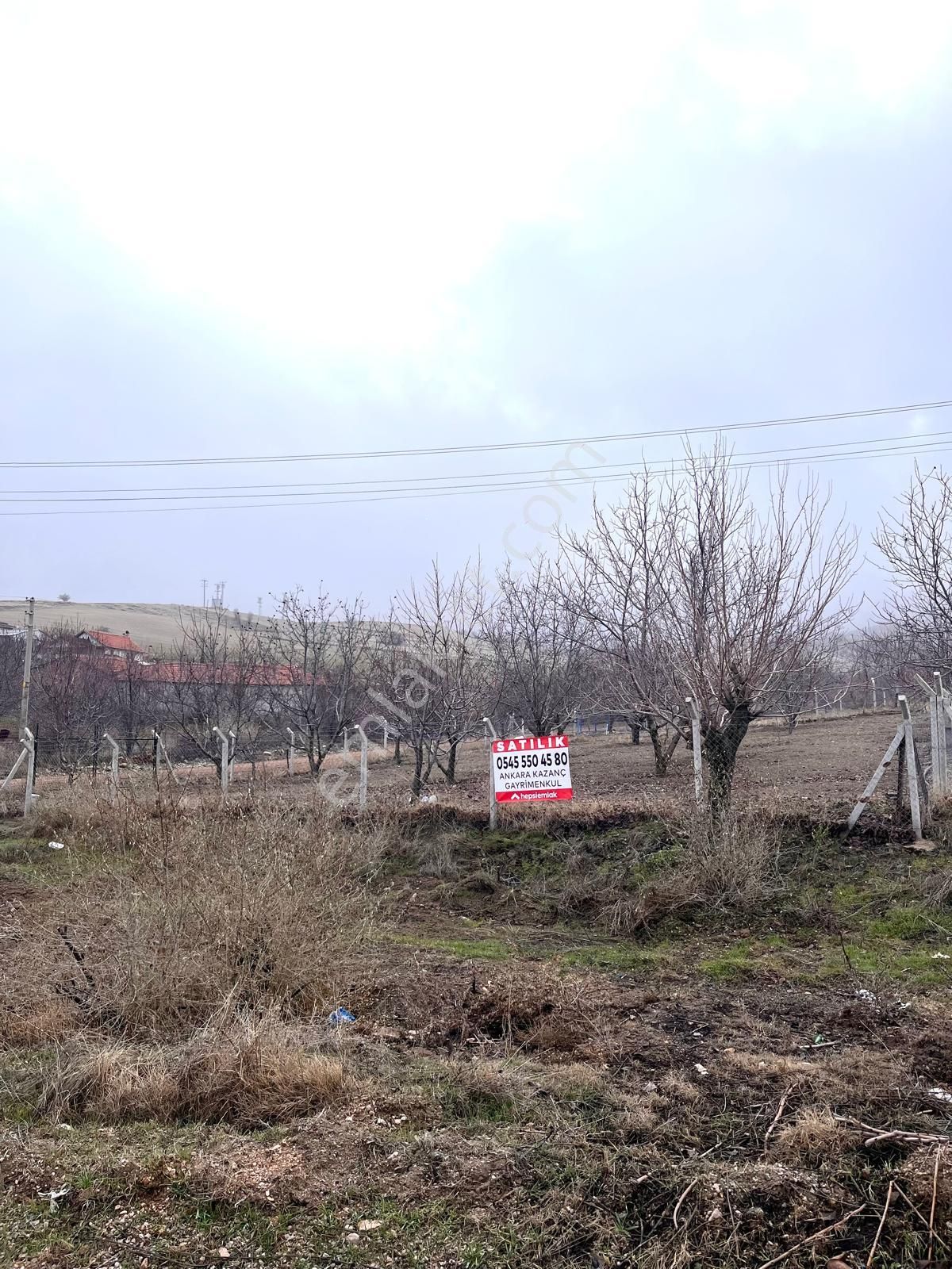 Ayaş Oltan Satılık Konut İmarlı Ankara Kazanç Gayrimenkulden Satılık Asfalt Cephe Yatırımlık 672 M2 İmarlı Arsa !!