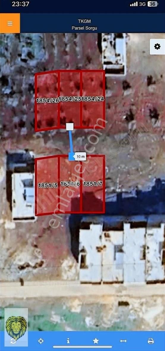 Kilis Merkez Atatürk Satılık Konut İmarlı Uçar Emlaktan Satılık Emek Sitesi Yanında 158 Metre Arsa