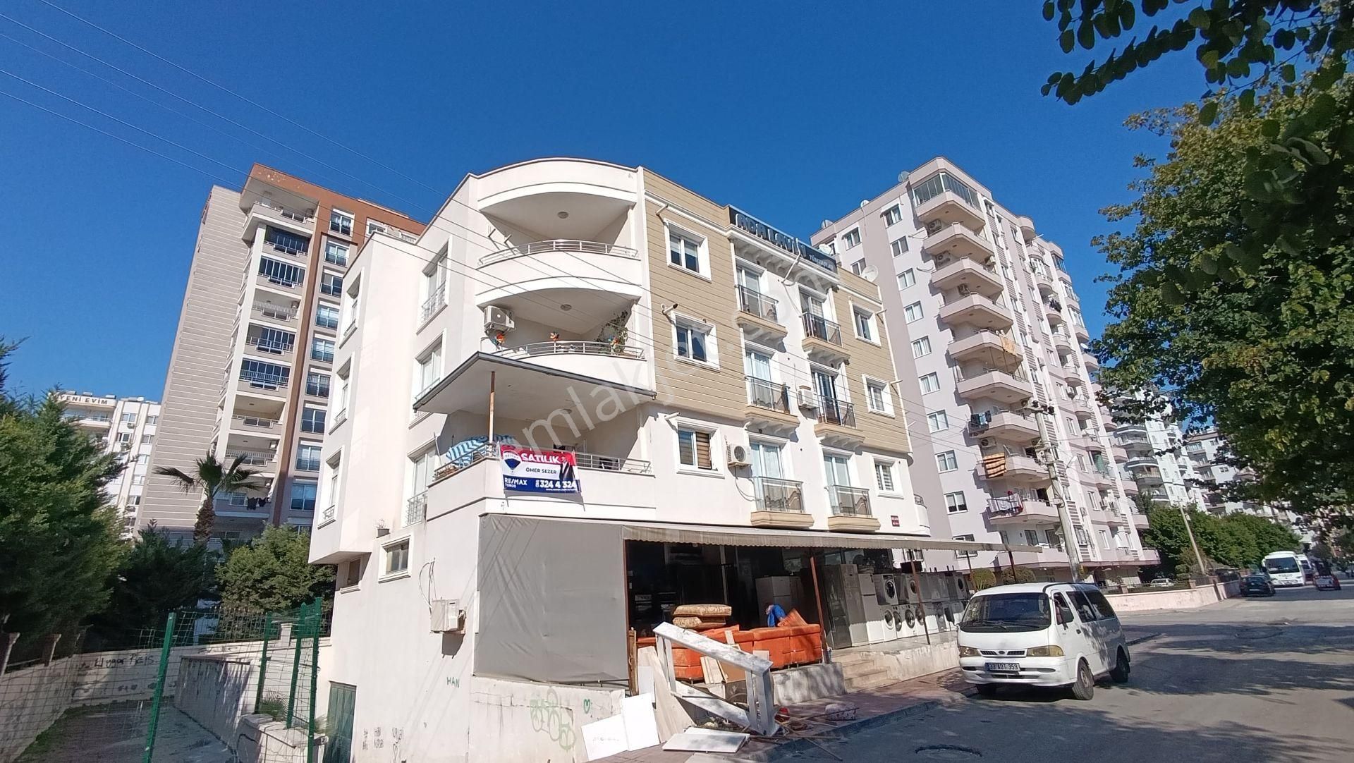 Mezitli Menderes Satılık Daire Remax Toros'tan Merkezi Konumda Doğalgazlı Satılık 3+1