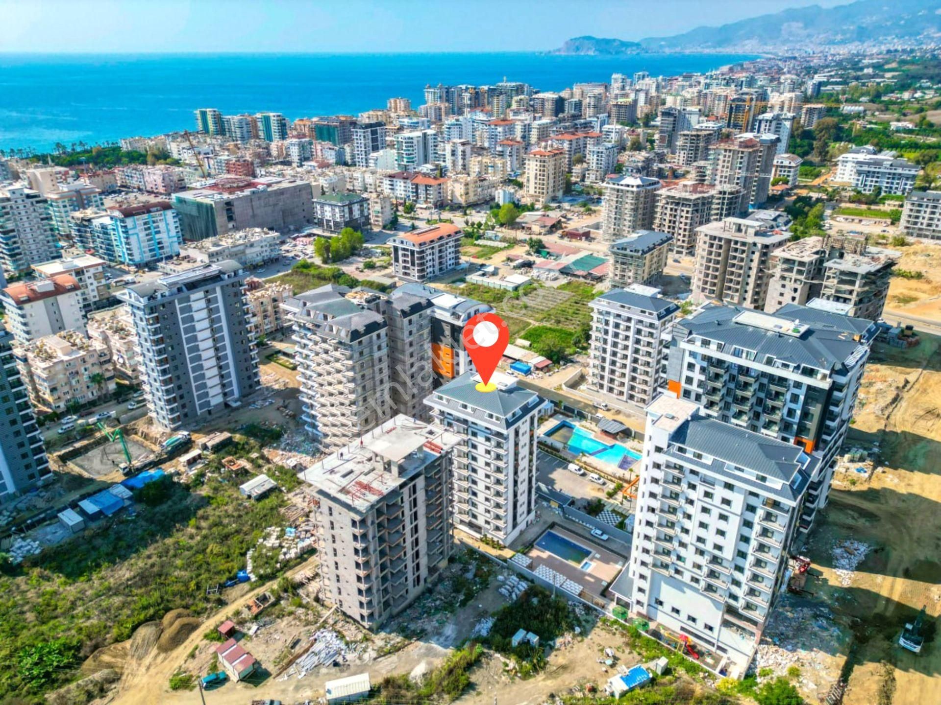 Alanya Mahmutlar Satılık Daire Mahmutlar / Alanya 1+1 Sıfır Bina Aktiviteli Satılık Ev