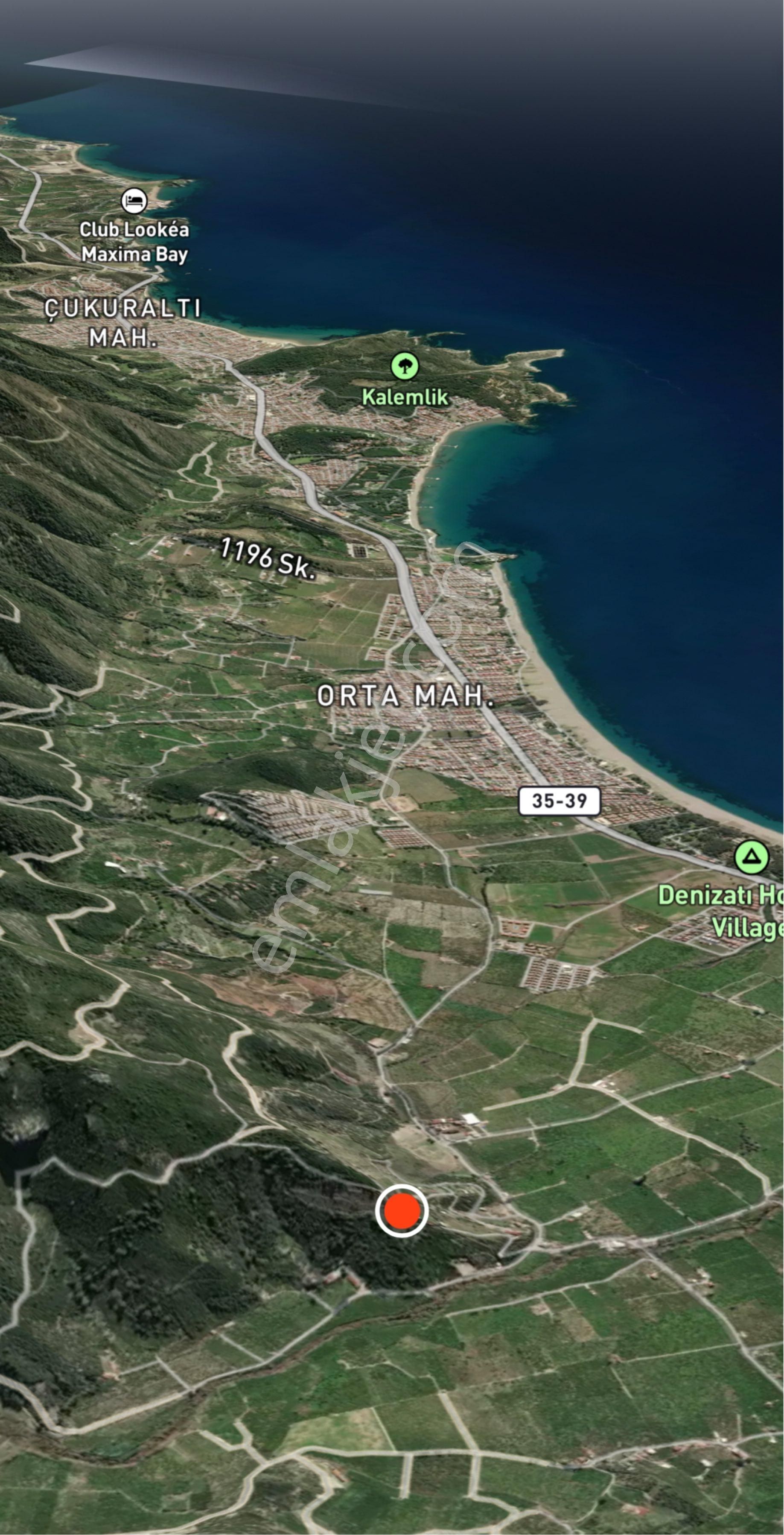 İzmir Gümüldür’de 998m2 Müstakil Tapulu Tarla - Görsel 8