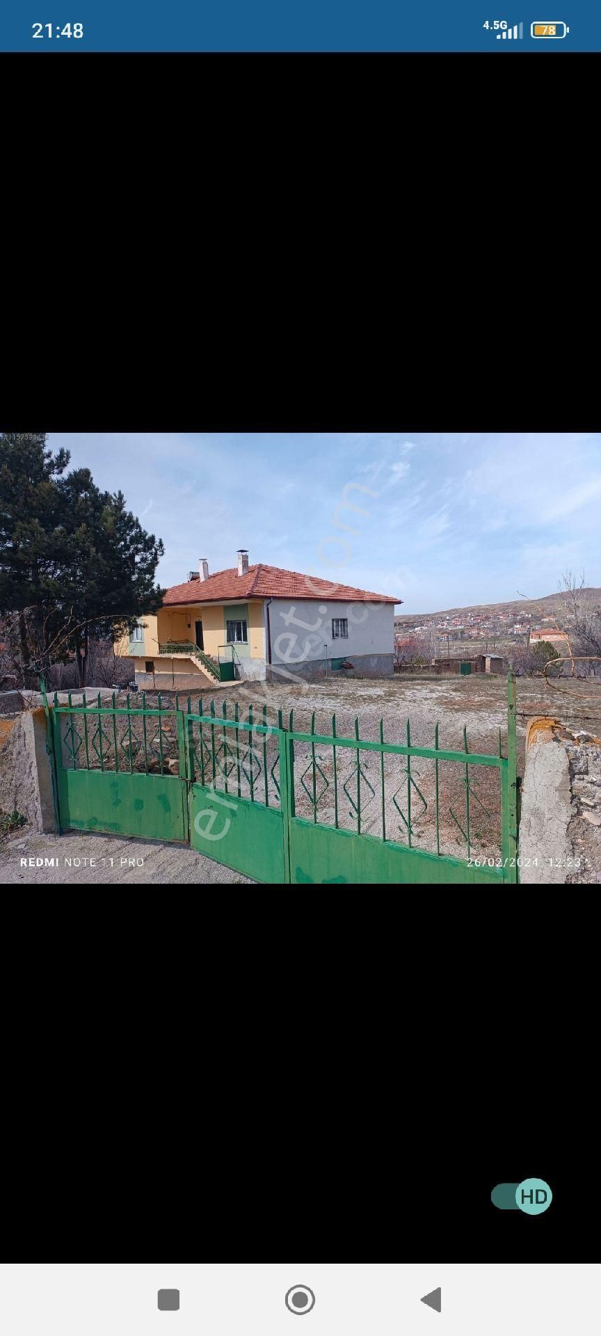 Sarıoğlan Tatılı Satılık Daire 2716 Metre Üzerine Kurulu Bağ Evi Kurulu Düzen