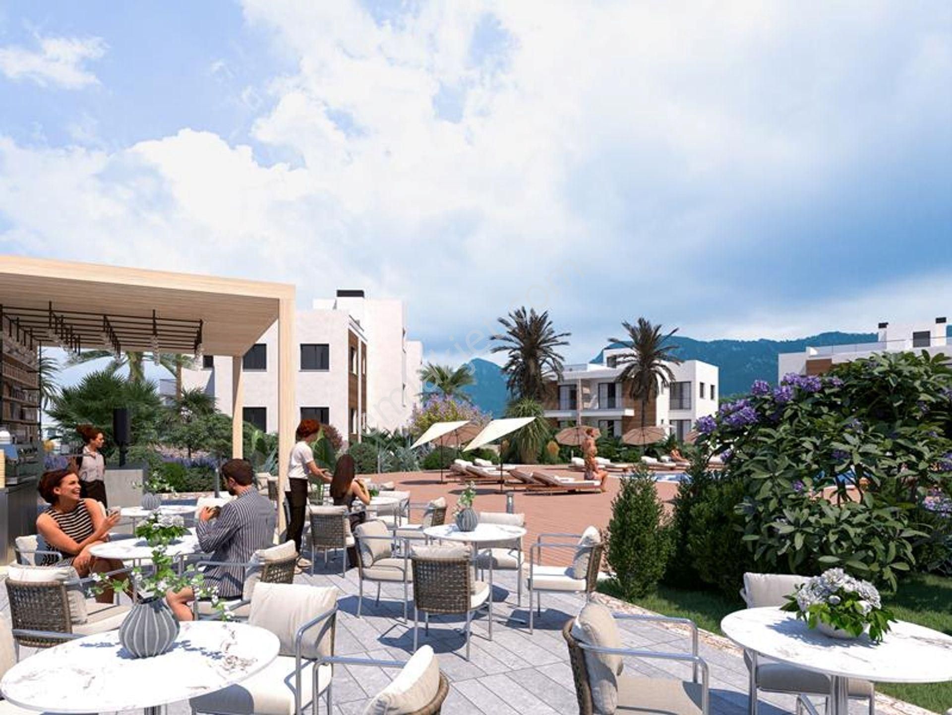 Kıbrıs Girne'de Hılly Elm 2+1 Satılık Penthouse