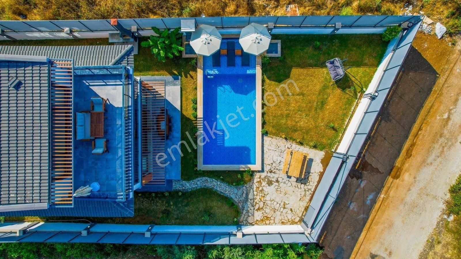 Fethiye Çiftlik Satılık Villa Goldhouse Dan Satılık Villa Doğa İçerisinde Özel Havuzlu 4+1