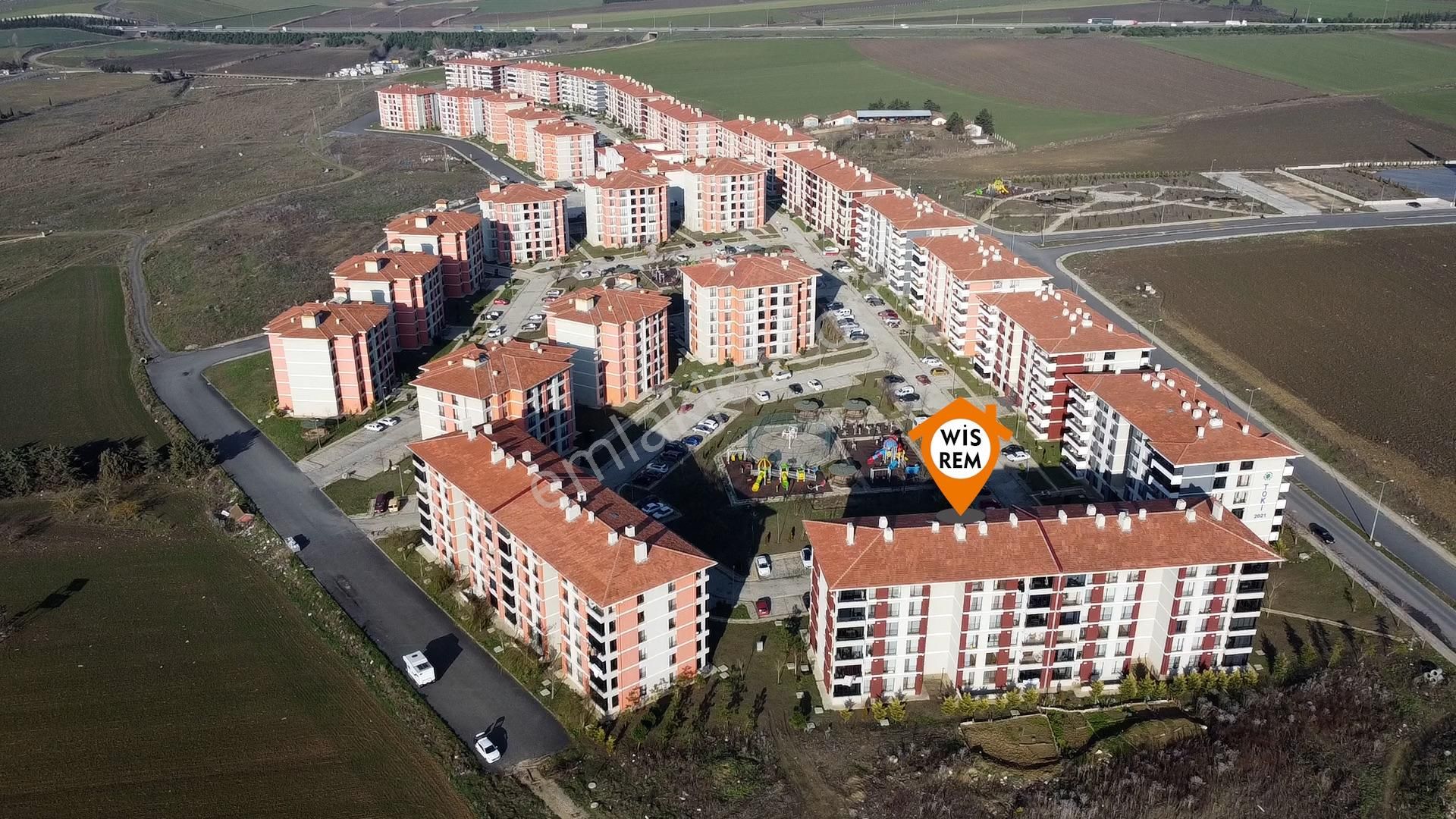 Silivri Mimar Sinan Kiralık Daire Wisrem Gayrimenkulden Silivri Toki-2 De Güney Cephe 2+1 Kiralık