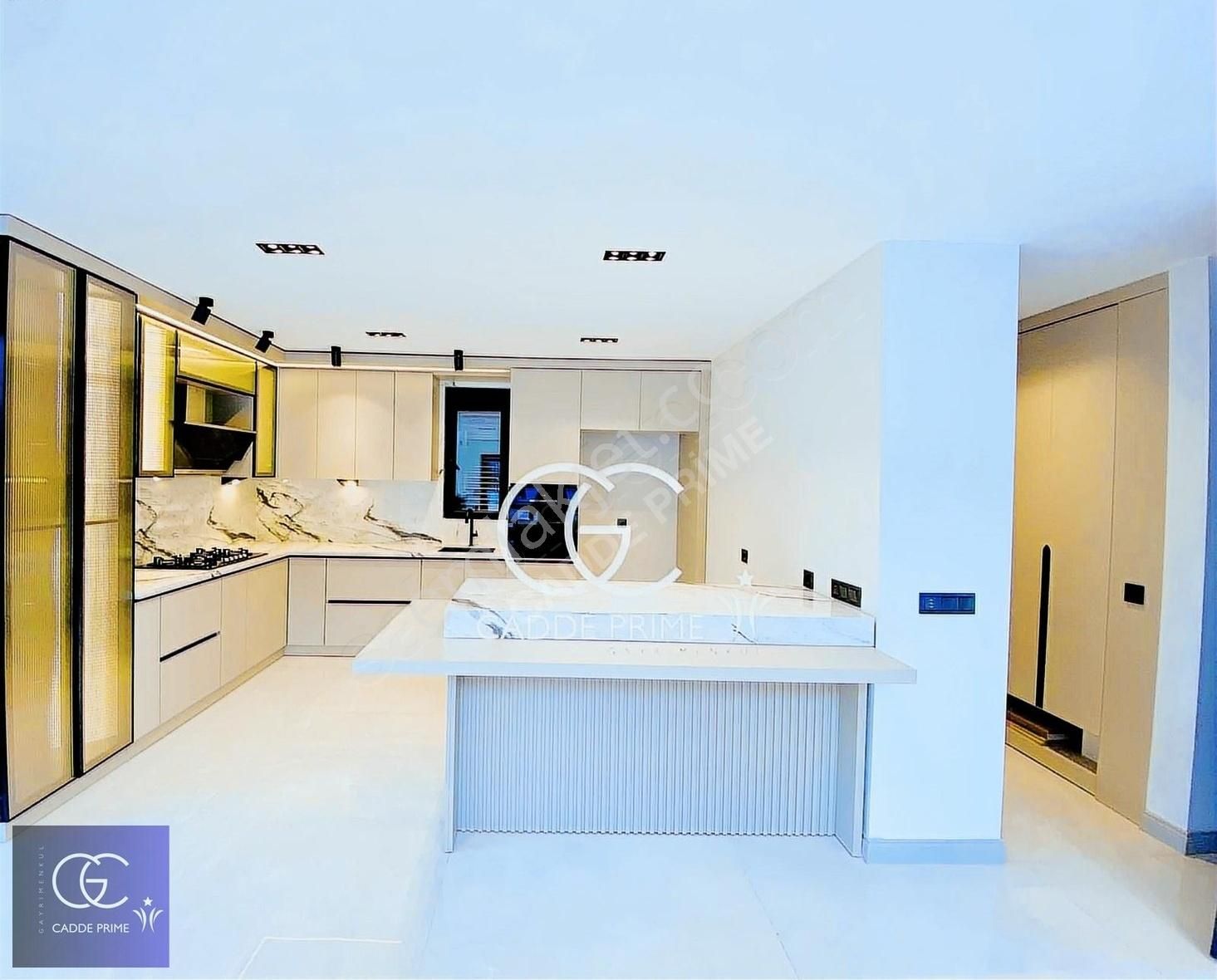 Cadde'den Deniz Manzaralı Delüx Tasarım Havuzlu 4+1 Akıllı Villa - Görsel 5