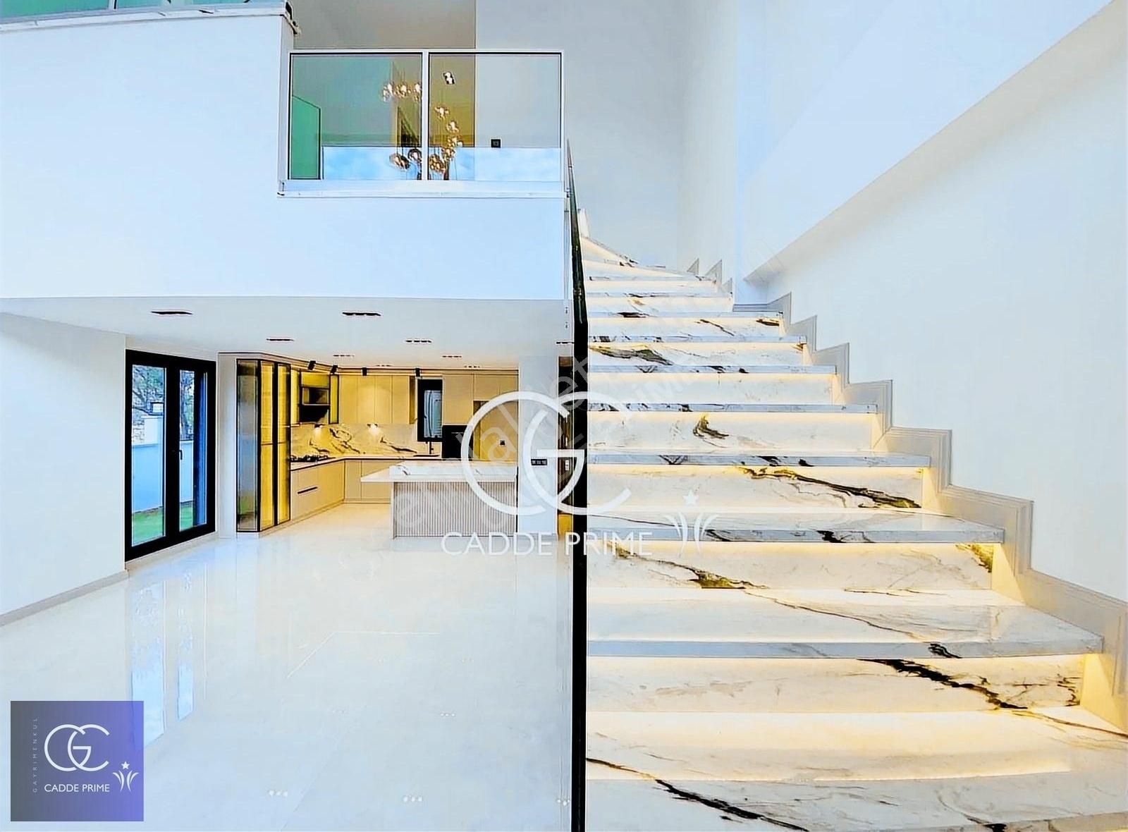 Cadde'den Deniz Manzaralı Delüx Tasarım Havuzlu 4+1 Akıllı Villa - Görsel 19