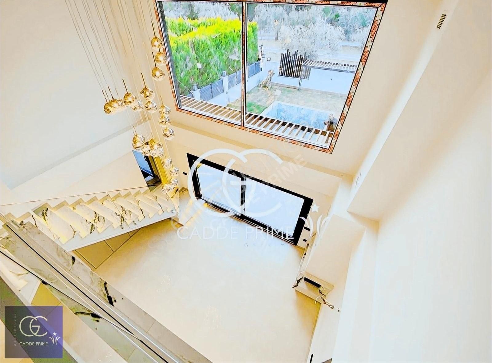 Cadde'den Deniz Manzaralı Delüx Tasarım Havuzlu 4+1 Akıllı Villa - Görsel 20