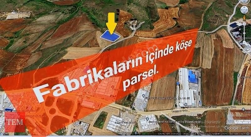 Gebze Pelitli Satılık Ticari İmarlı Sanayinin Kalbinde 905 M2 Ticari İmarlı