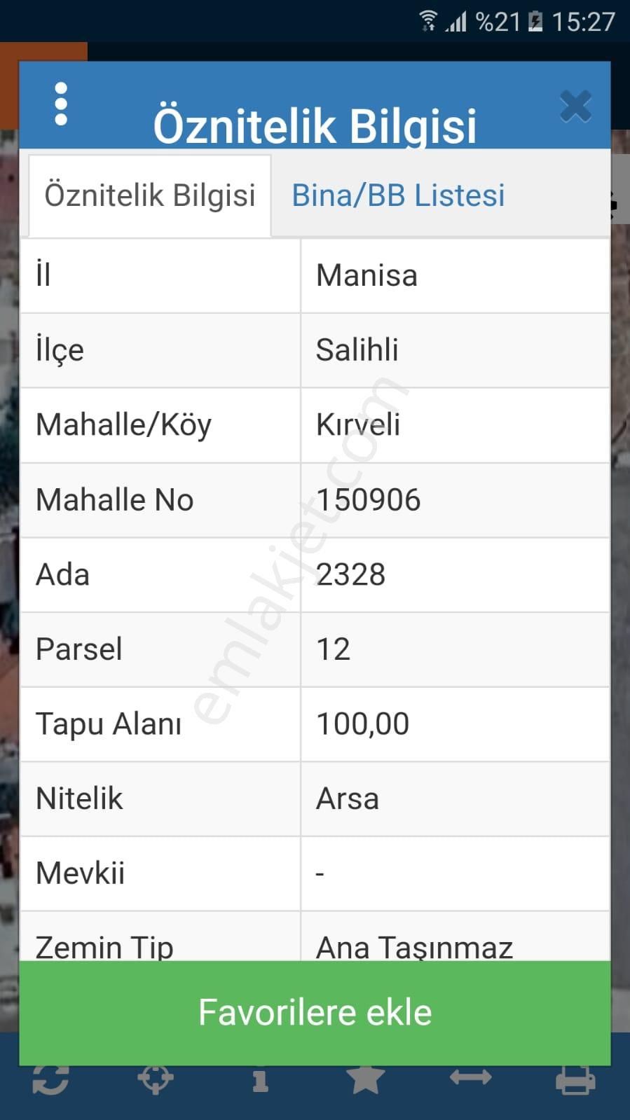 Salihli Sarıpınar Satılık Konut İmarlı Sarıpınar Mah.2328 Ada 12 Parsel Satılık Arsa