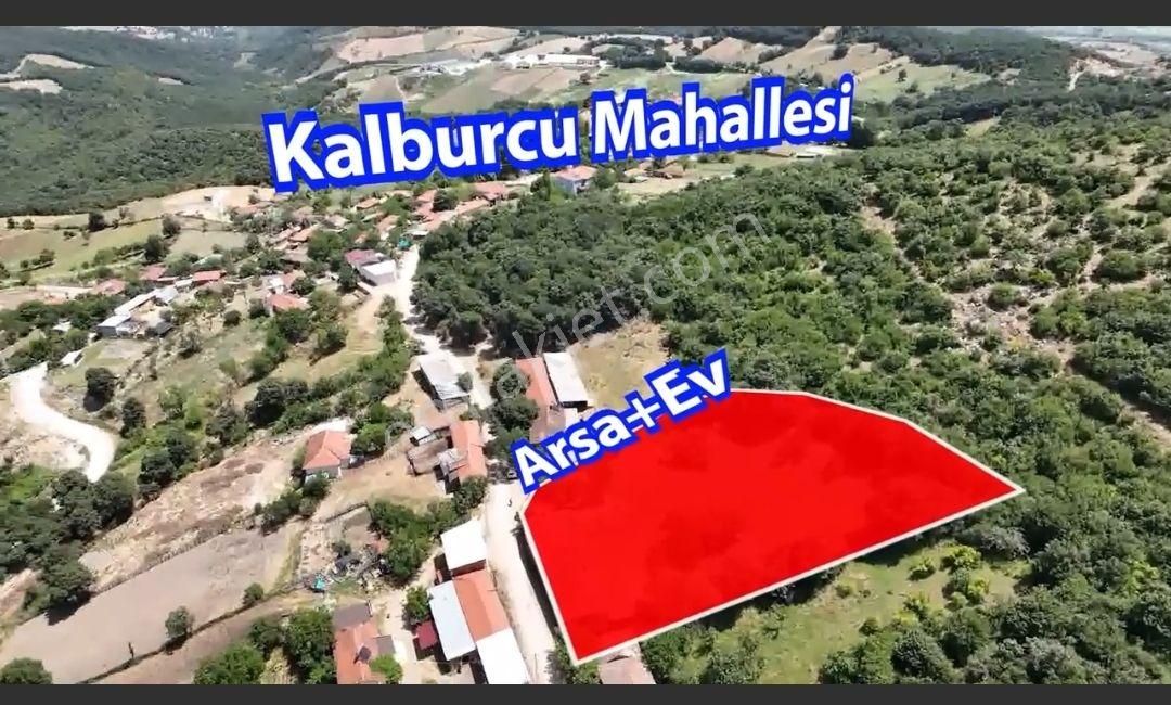 Gönen Kalburcu Satılık Konut İmarlı Balıkesir Gönen Kalburcu Köy Merkezinde Satılık 2185m2 Arsa Ev Ahır