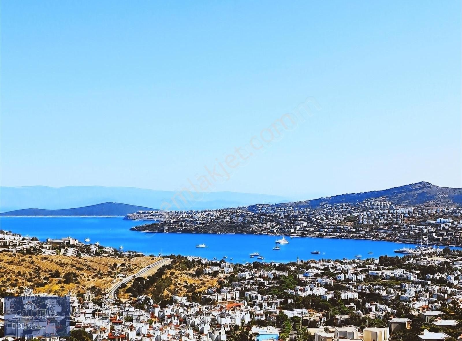 Bodrum Gündoğan Satılık Müstakil Ev Bodrum Gündoğan Deniz Manzaralı Bahçeli Nezih Site Satılık Ev