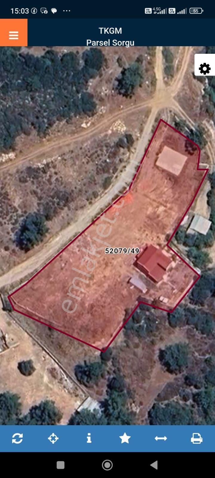 Tek Tapu Buca Kaynaklar 3650 Mkiçinde 2 Kat Ev Olan Tarla - Görsel 3