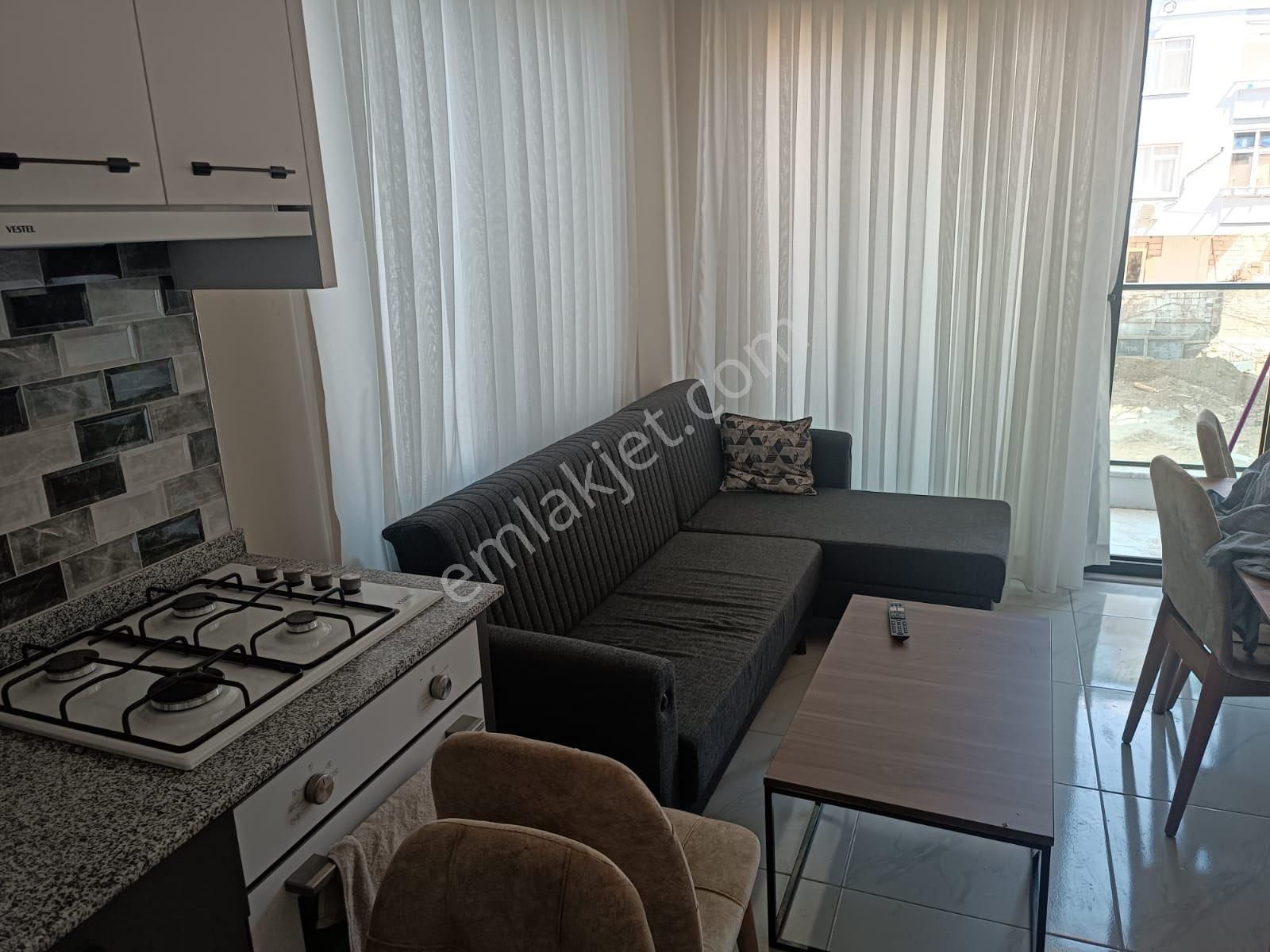 Alanya Oba Kiralık Daire Yukarıoba Yeni Bina Site İçi Activiteli 1+1 Eşyalı