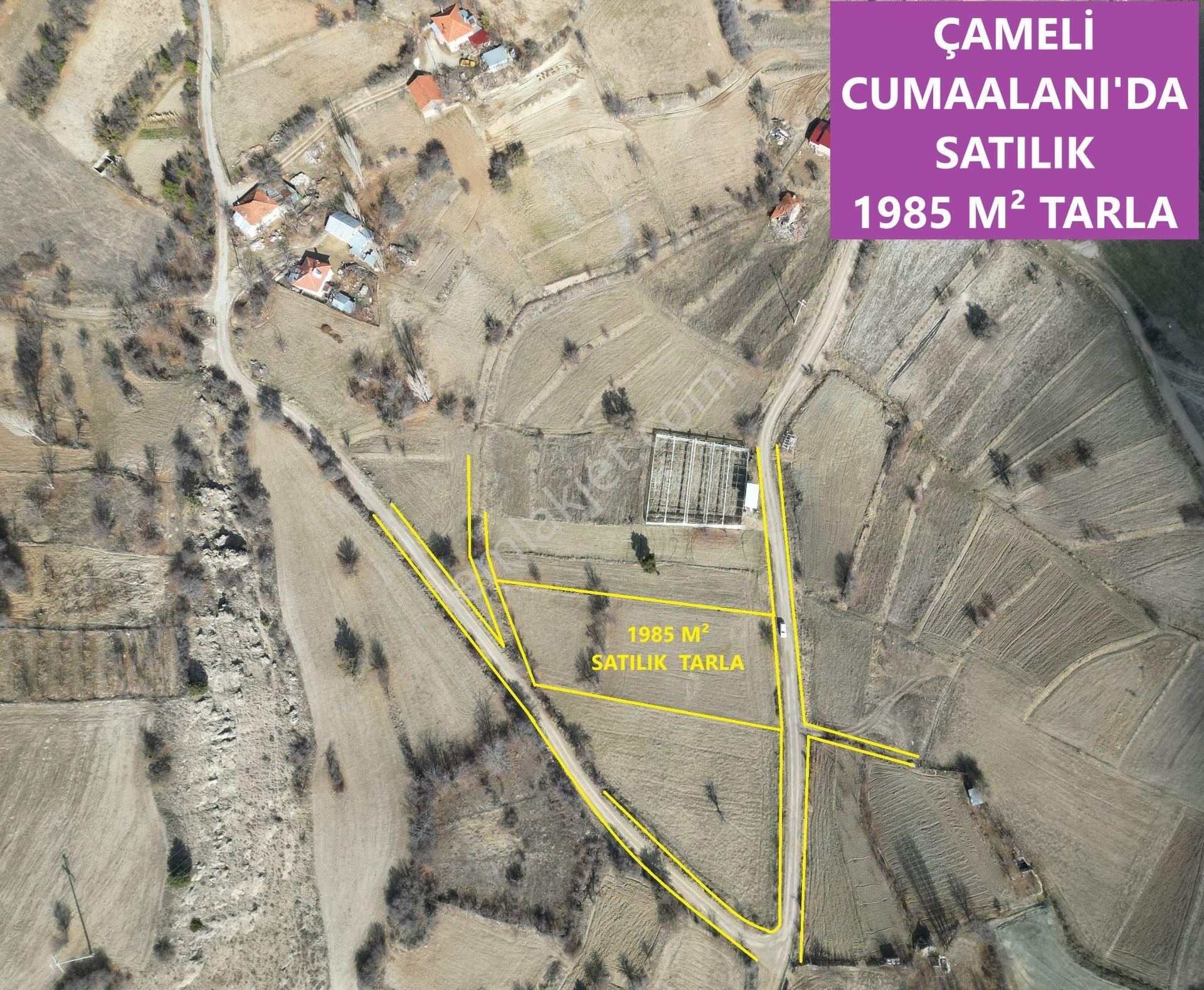 Çameli Cumaalanı Satılık Tarla 🦋lobby Fortis'ten Satılık Çameli Cumaalanı'nda 1985 M² Yerleşim Yeri Sınırında Tarla🦋