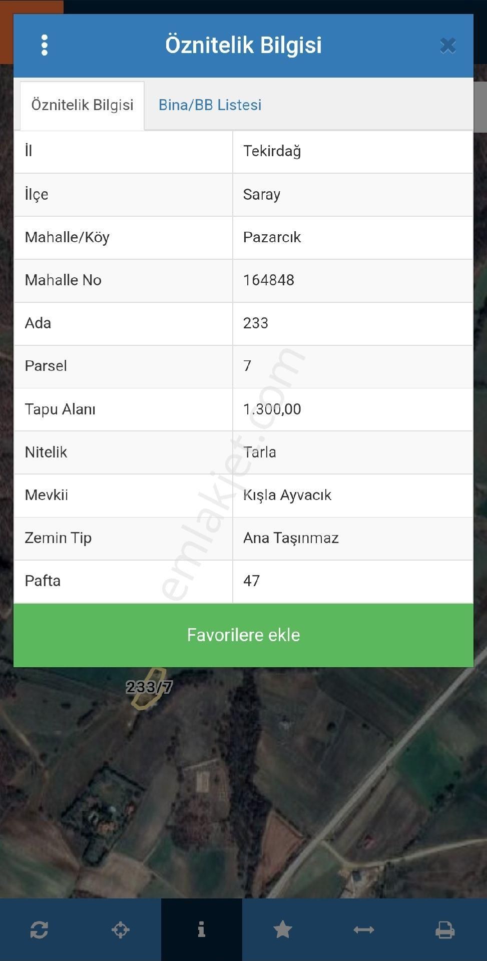 Saray Pazarcık'ta 1300 Metre Arazi İçerisinde Hazır Kurulu Çiftlik Ve Orman Evi - Görsel 4