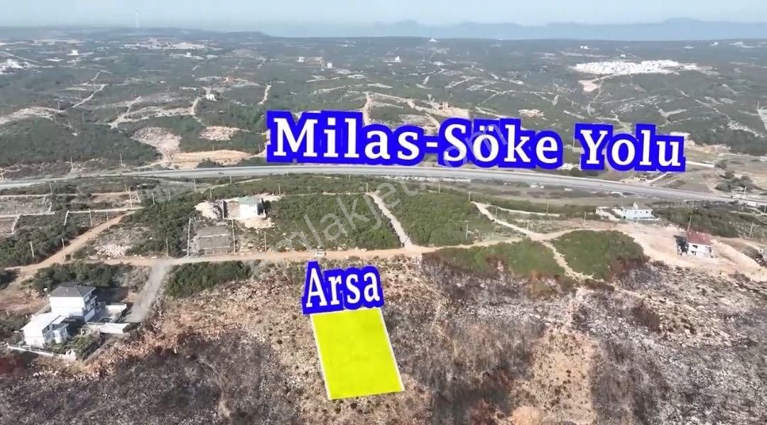 Didim Ak Yeniköy Satılık Villa İmarlı Aydın Didim Akyeni Mahallesi'nde Tek Tapu 381 Metre Villa İmarlı Yerleşim İçerisinde Arsa