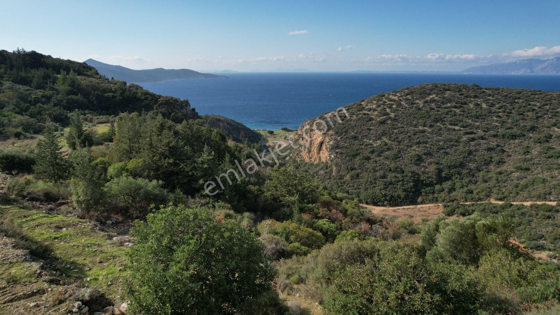 Datça Cumalı'da 1.027 M2 Kapanmaz Deniz Manzaralı Tarla - Görsel 9