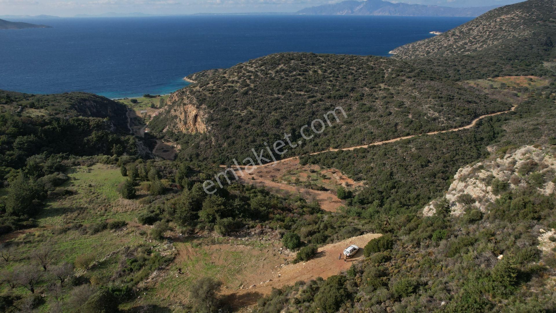 Datça Cumalı'da 1.027 M2 Kapanmaz Deniz Manzaralı Tarla - Görsel 5