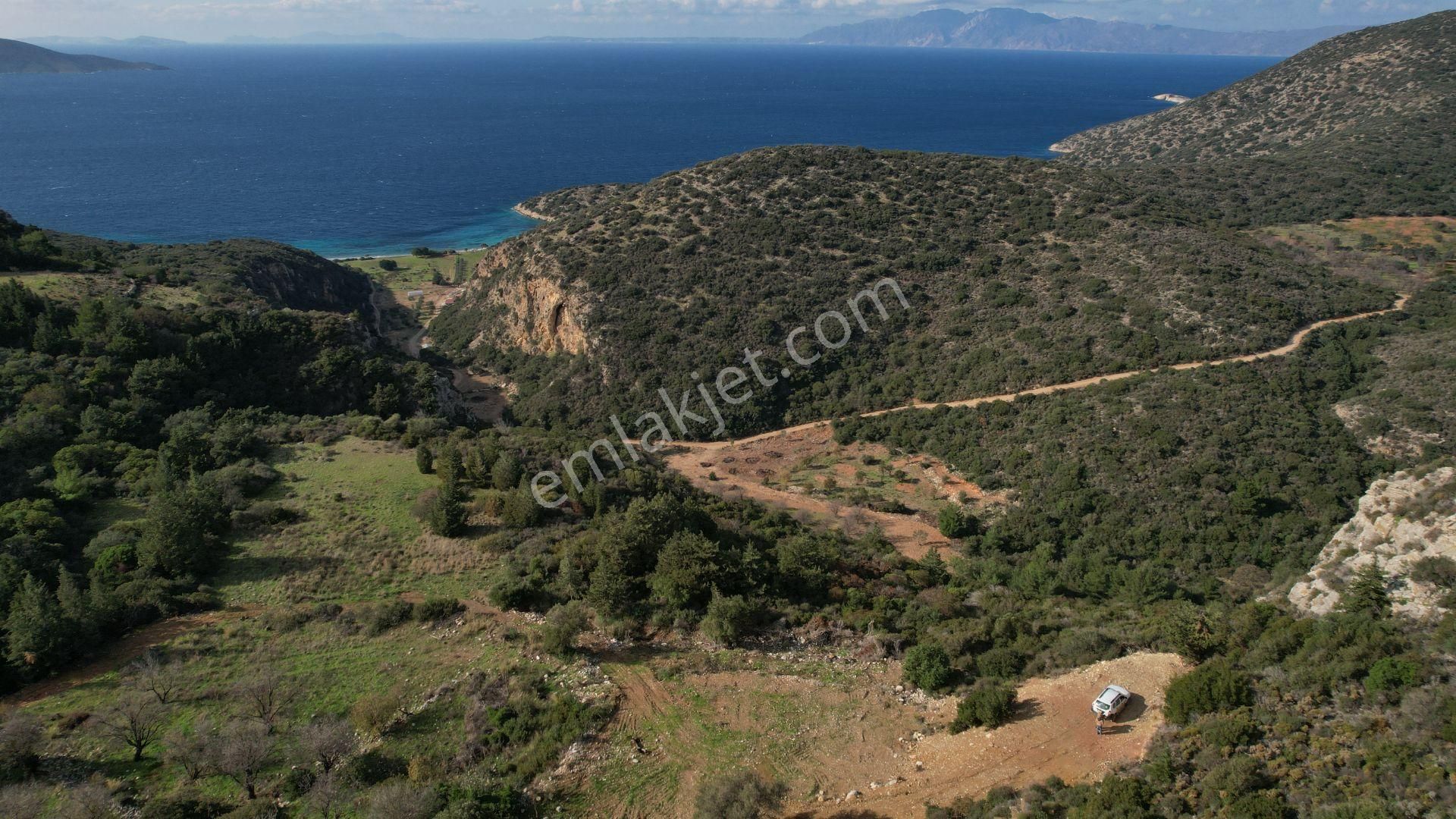 Datça Cumalı'da 1.027 M2 Kapanmaz Deniz Manzaralı Tarla - Görsel 7